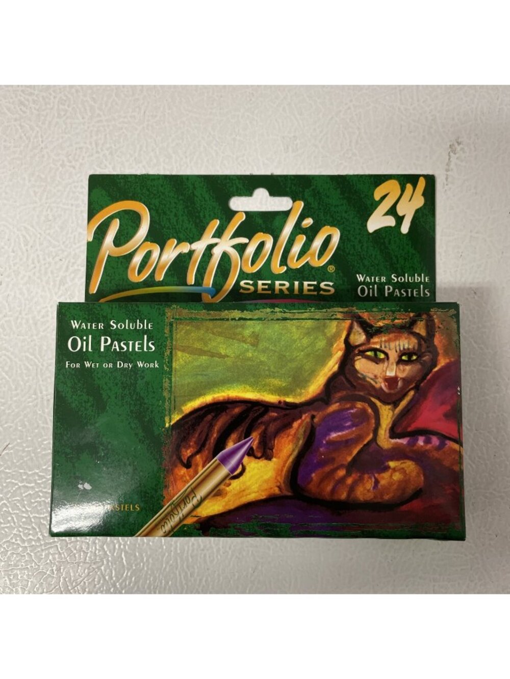 Portfolio Series 24 Water Soluble Oil Pastels ~ New Old Stock